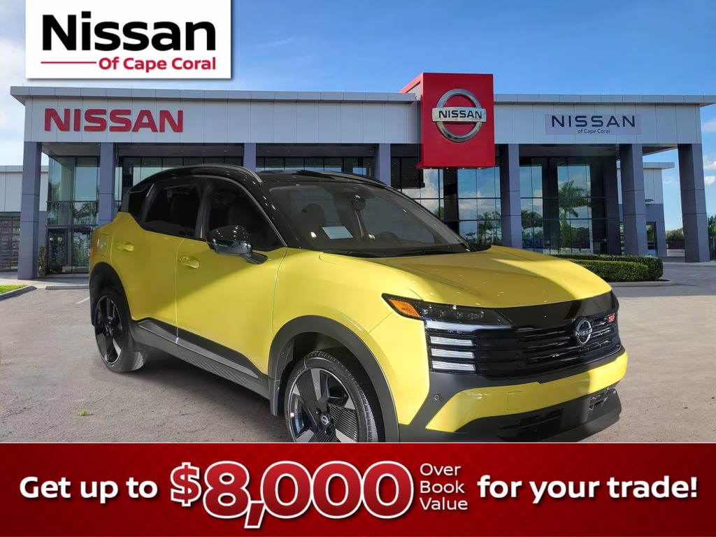 2026 Yellow Metallic Nissan Kicks SR FWD SUV