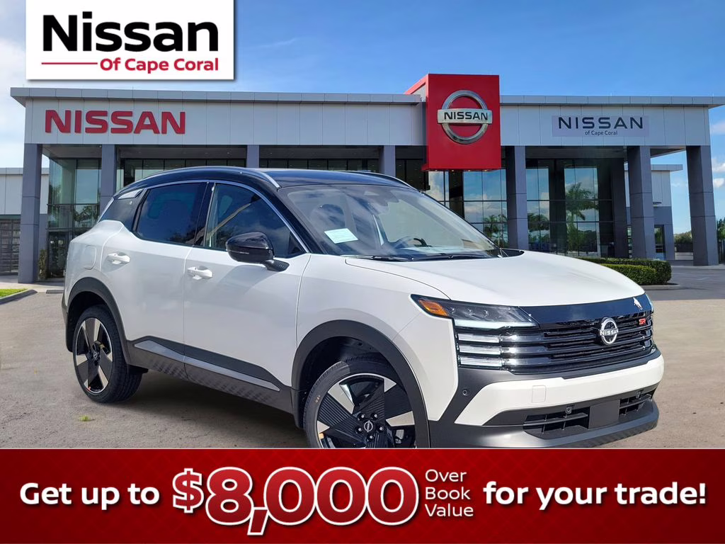 2026 White / Black Nissan Kicks SR FWD SUV