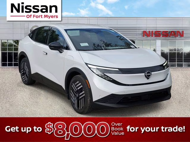 2026 White Pearl Nissan LEAF SV+ FWD SUV