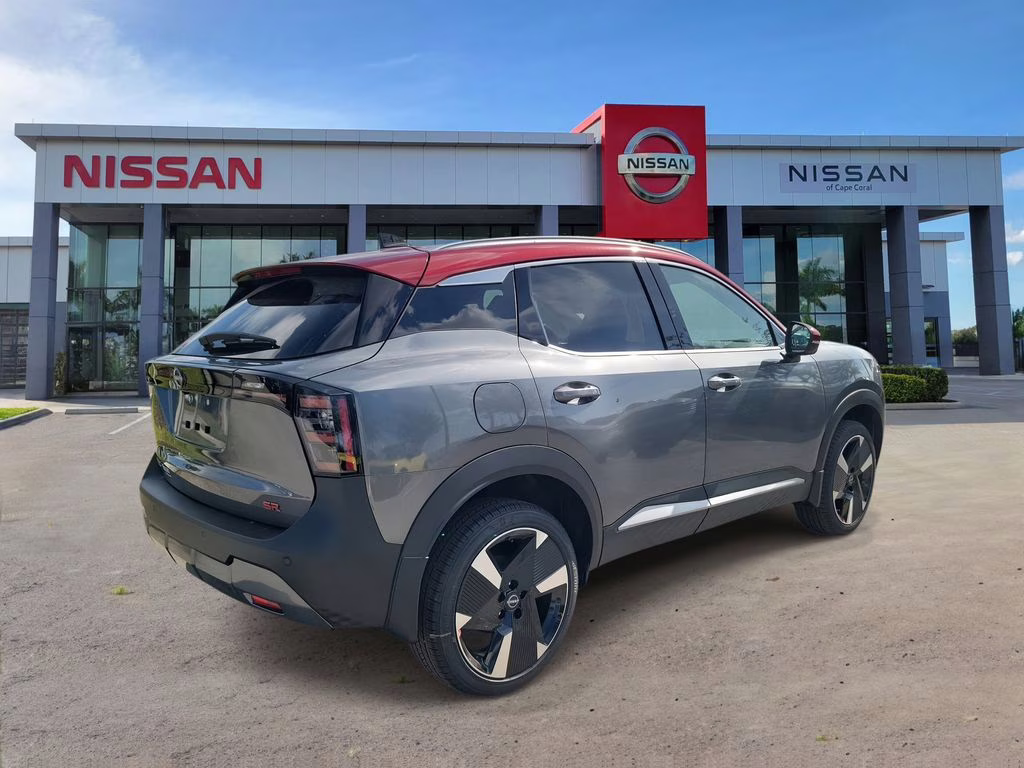 2026 Gun Metallic/Scarlet Ember Tintcoat Nissan Kicks SR FWD SUV