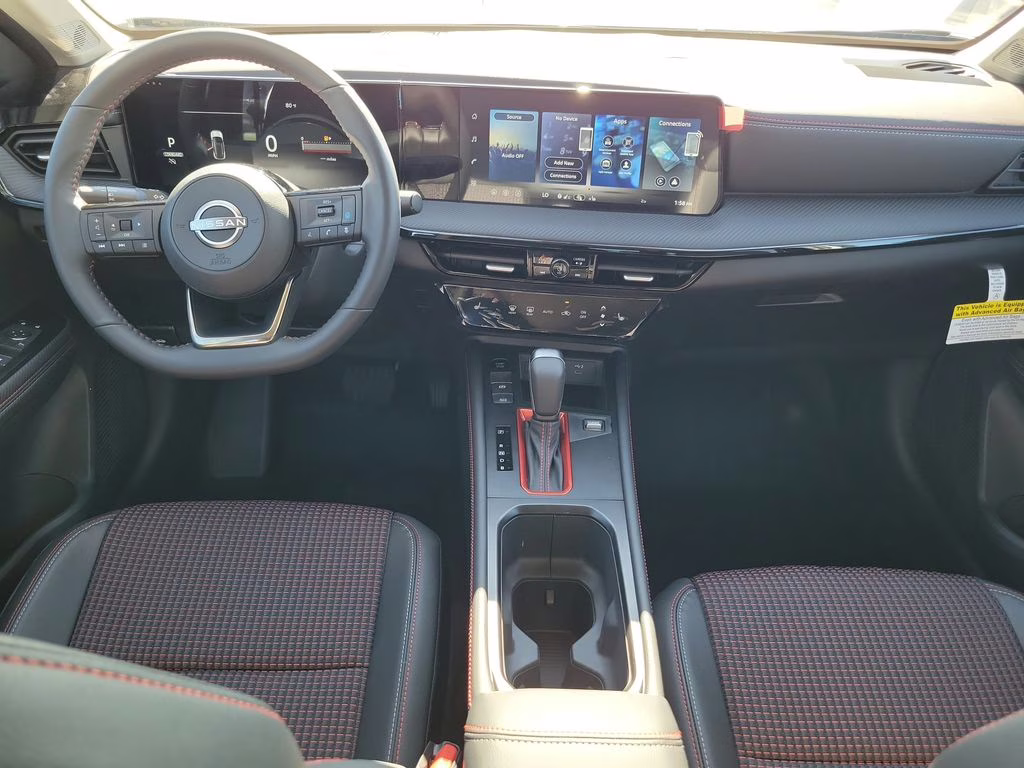 2026 Aspen White/Super Black Nissan Kicks SR FWD SUV