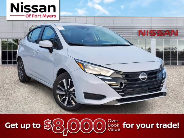 2025 Gray Sky Pearl Nissan Versa 1.6 SV FWD Sedan