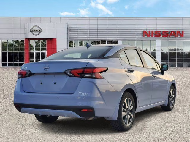 2025 Gray Sky Pearl Nissan Versa 1.6 SV FWD Sedan
