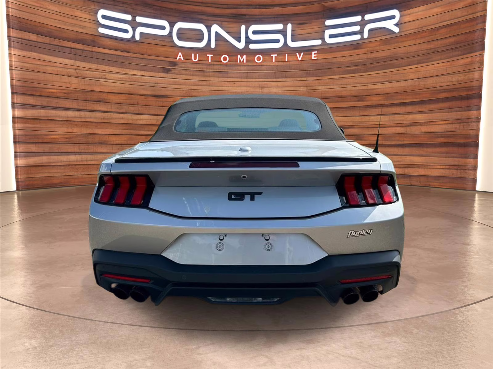 2025 ICONIC SILVER METALLIC Ford Mustang GT Premium RWD Convertible