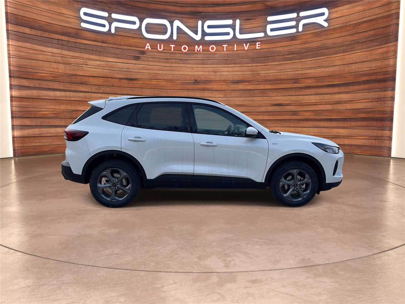 2026 Star White Metallic Tri-Coat Ford Escape ST-Line Select AWD SUV