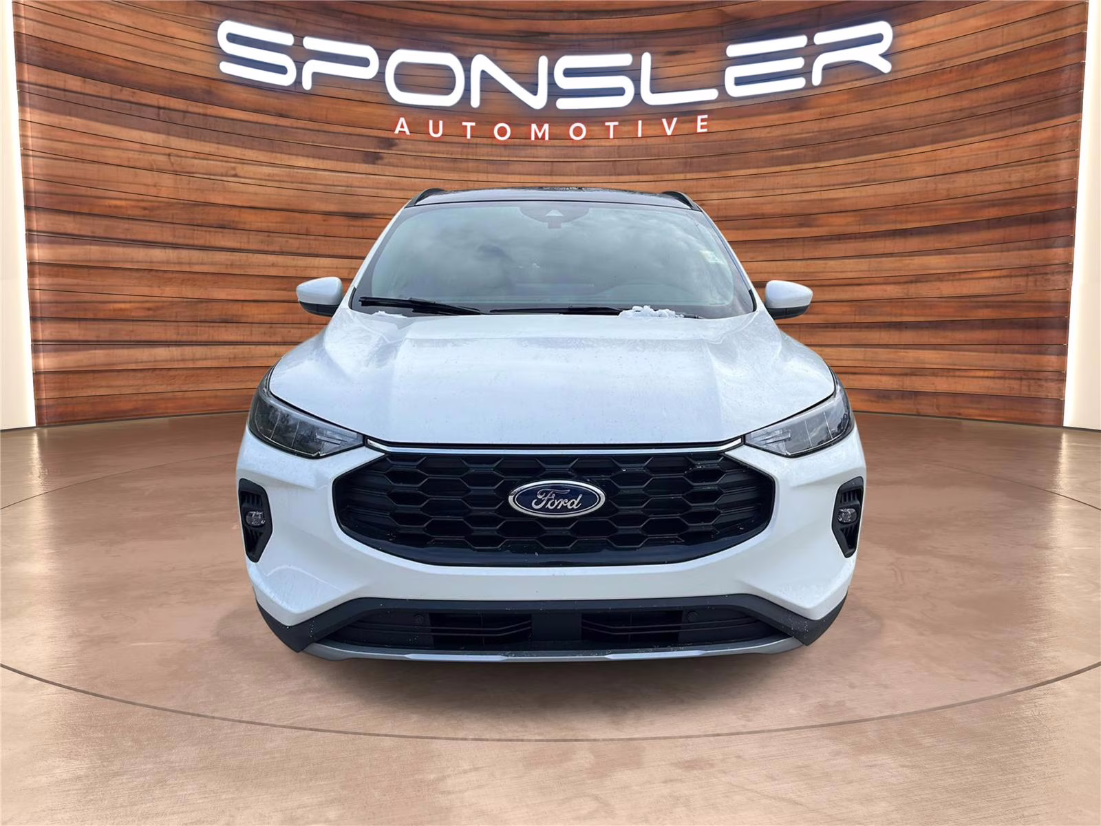 2026 Star White Metallic Tri-Coat Ford Escape ST-Line Select AWD SUV