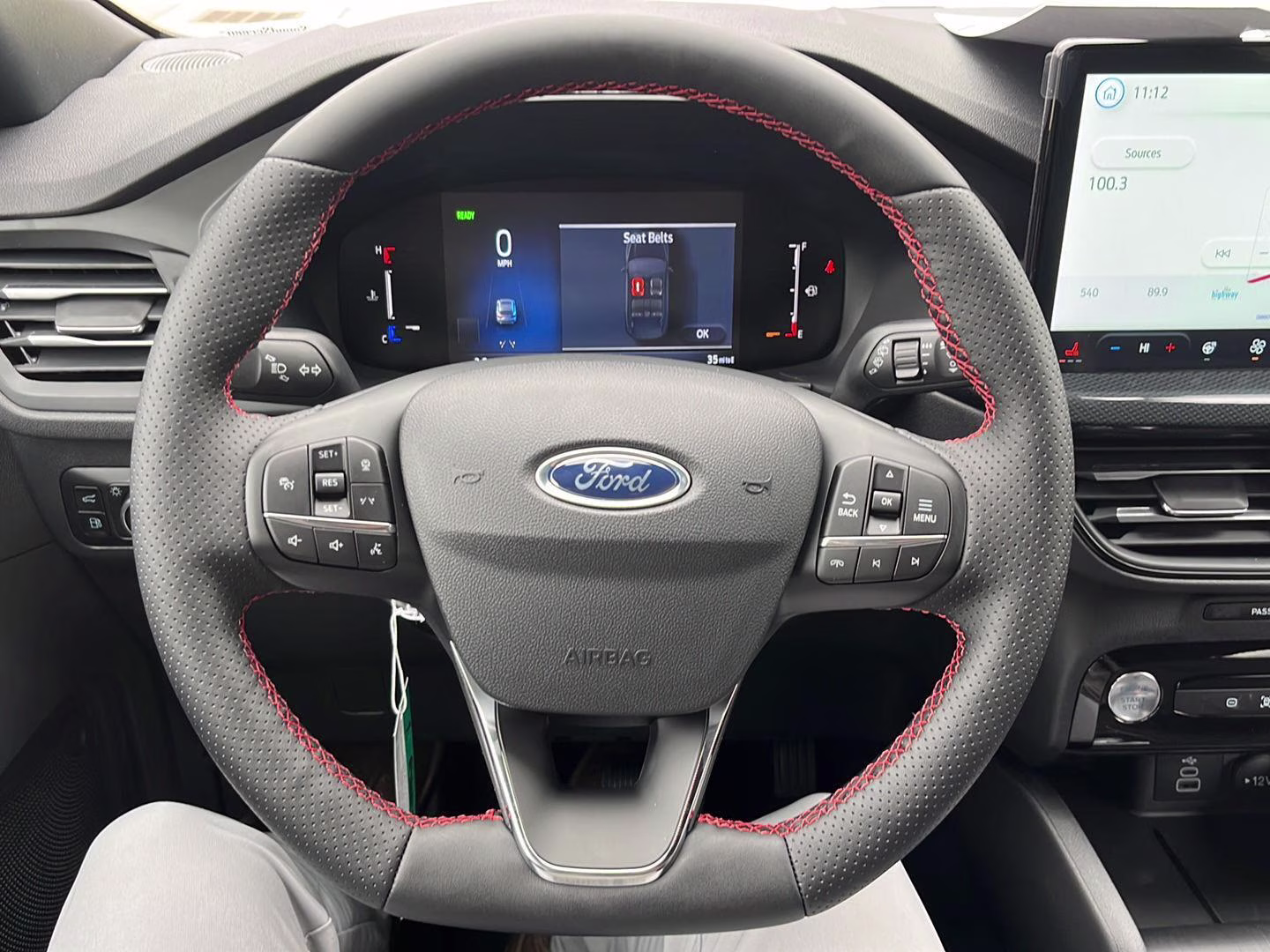 2026 Space Silver Ford Escape Hybrid ST-Line Select AWD SUV