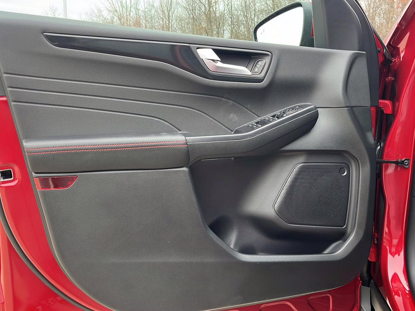 2026 Rapid Red Metallic Tinted Clearcoat Ford Escape Hybrid ST-Line Select AWD SUV