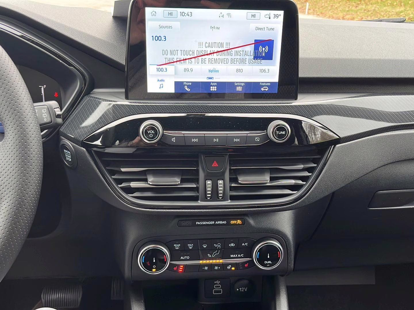 2026 Rapid Red Metallic Tinted Clearcoat Ford Escape Hybrid ST-Line Select AWD SUV