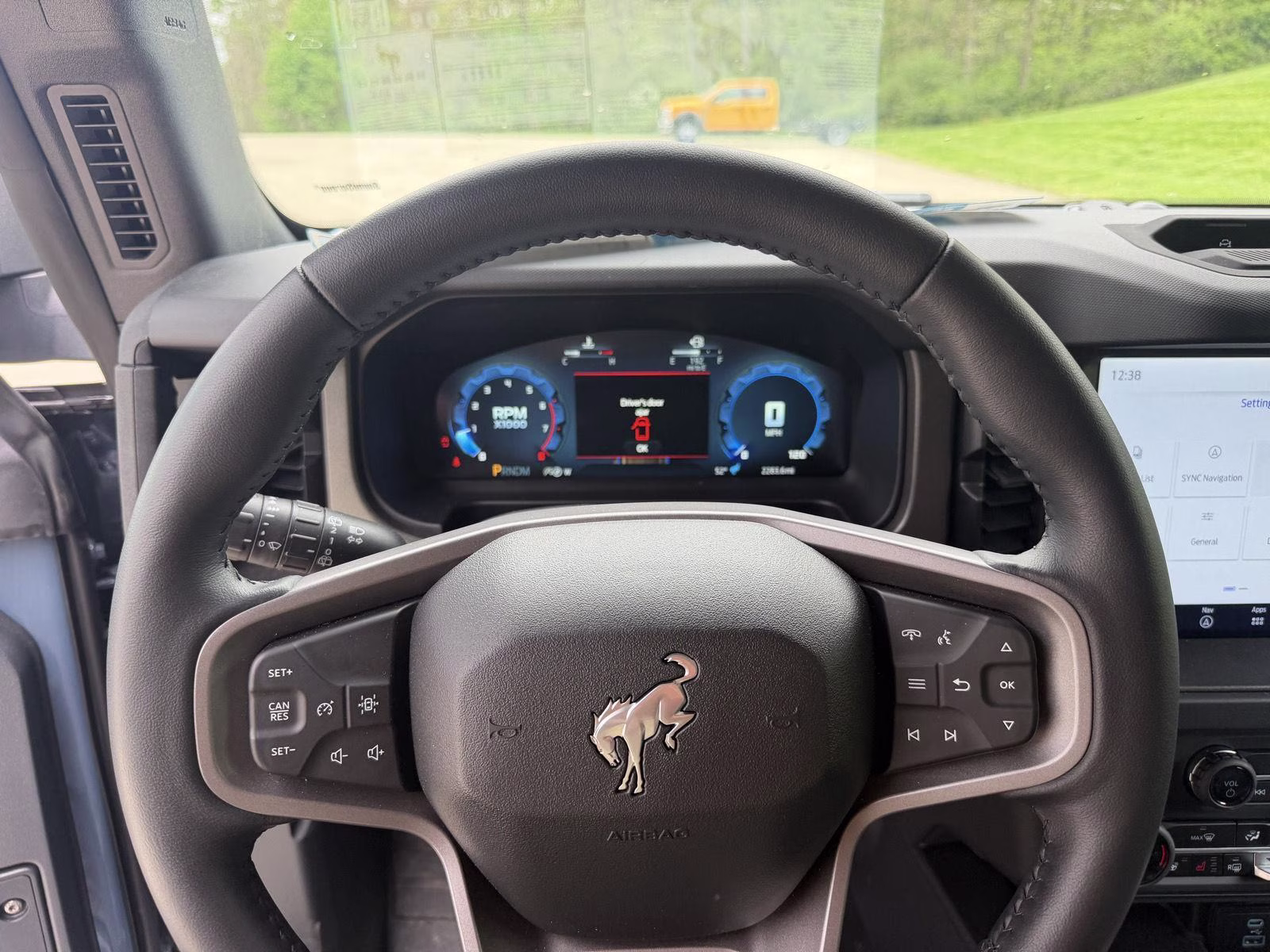 2025 Azure Gray Metallic Tri-Coat Ford Bronco Badlands 4X4 SUV