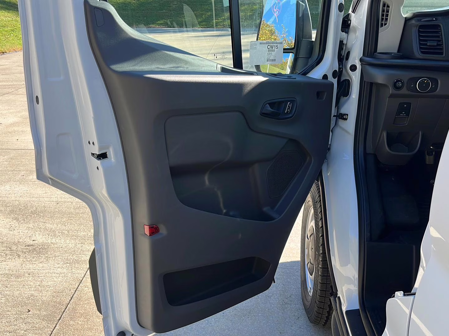 2026 Oxford White Ford Transit Cargo Van MED. ROOF, RWD RWD Van