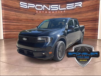 2025 Shadow Black Ford Maverick Lobo AWD Truck