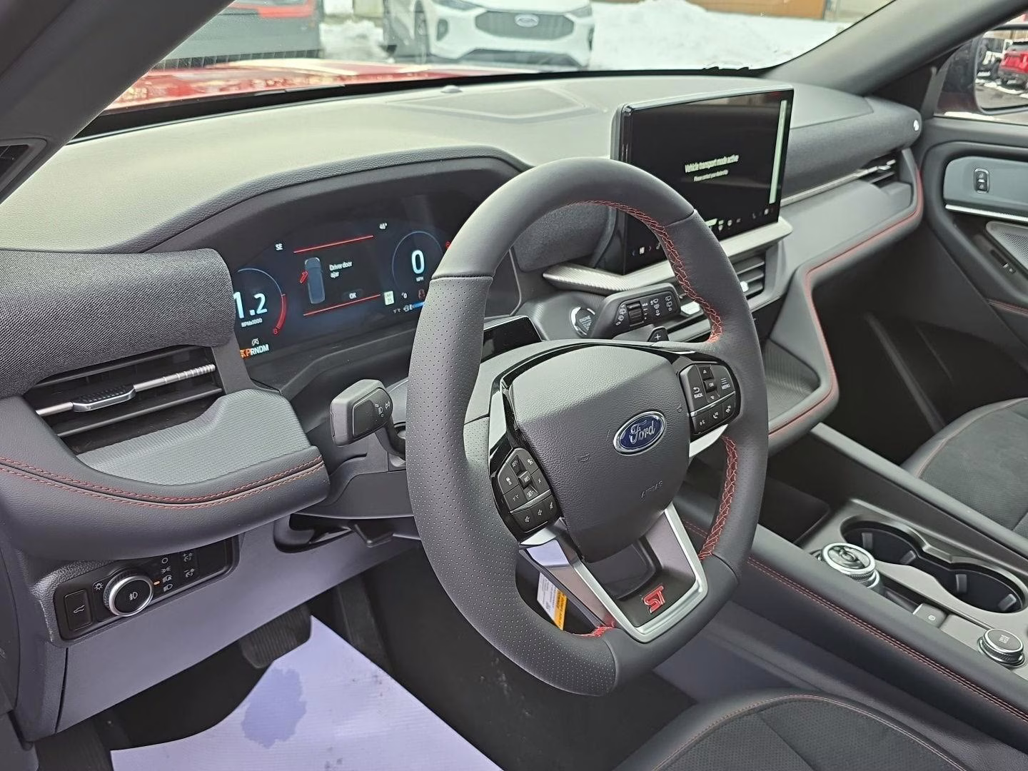 2026 Rapid Red Metallic Tinted Clearcoat Ford Explorer ST 4X4 SUV