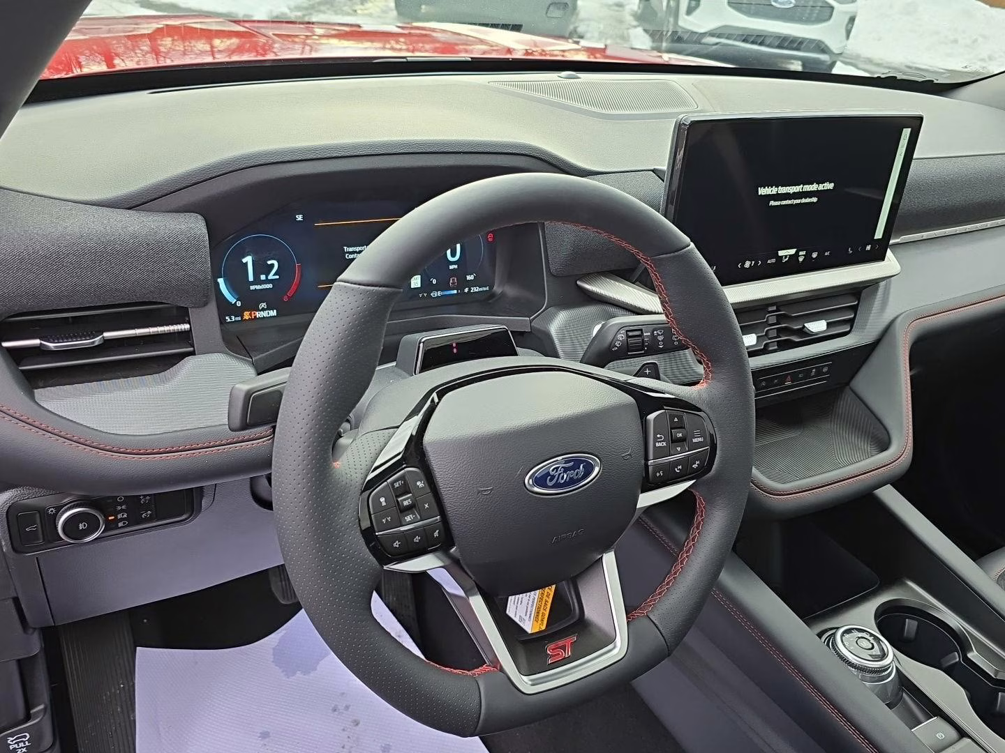 2026 Rapid Red Metallic Tinted Clearcoat Ford Explorer ST 4X4 SUV