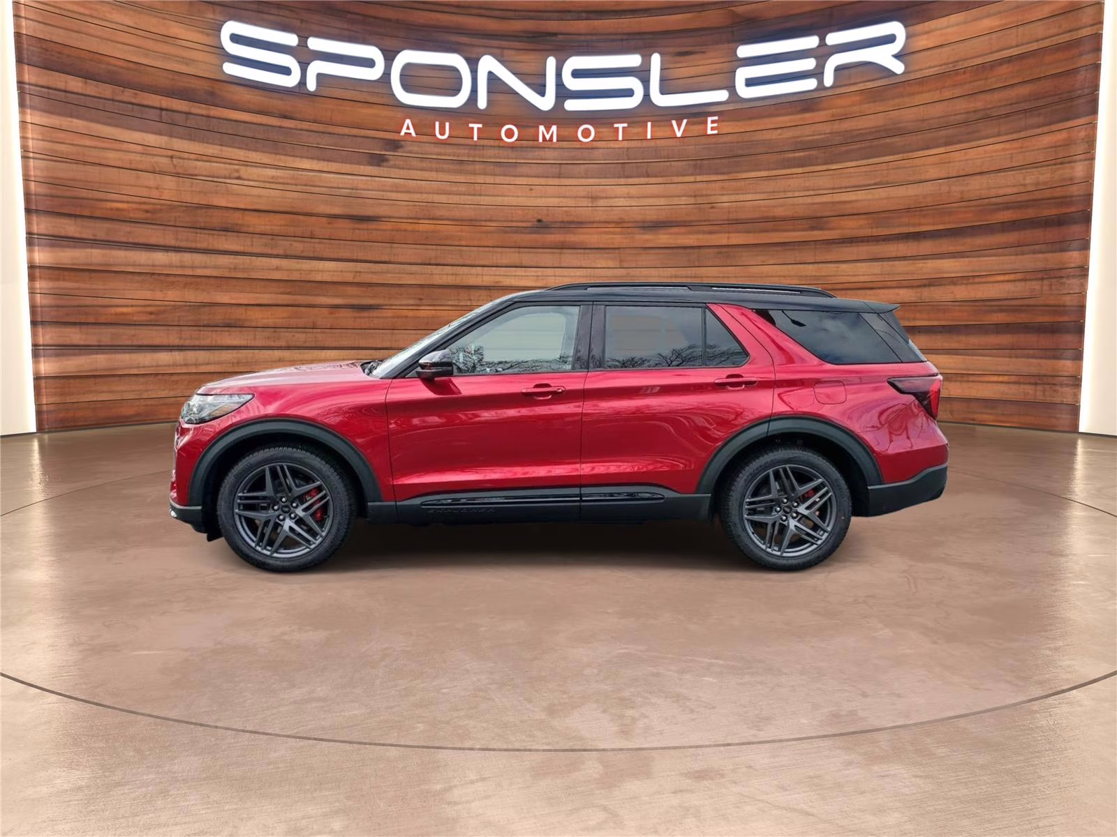 2026 Rapid Red Metallic Tinted Clearcoat Ford Explorer ST 4X4 SUV