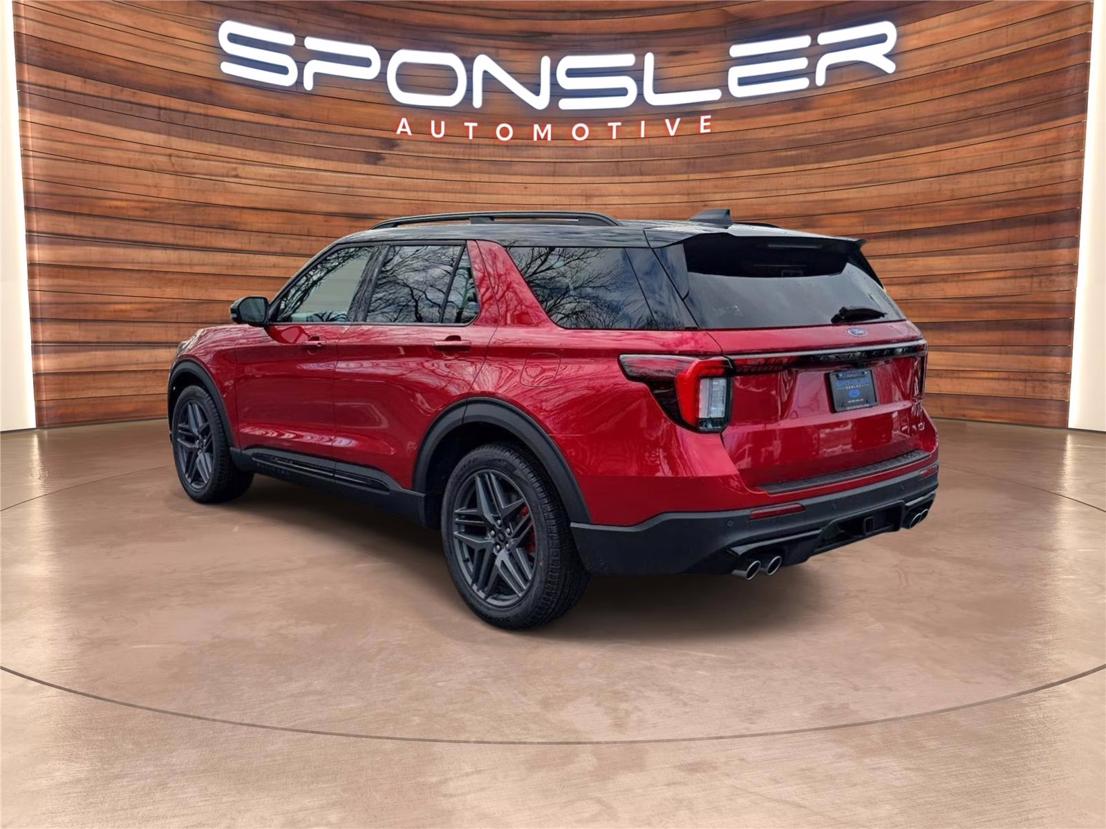 2026 Rapid Red Metallic Tinted Clearcoat Ford Explorer ST 4X4 SUV