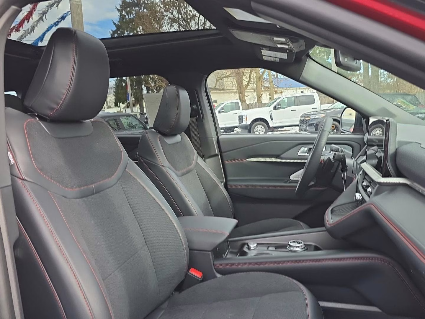 2026 Rapid Red Metallic Tinted Clearcoat Ford Explorer ST 4X4 SUV