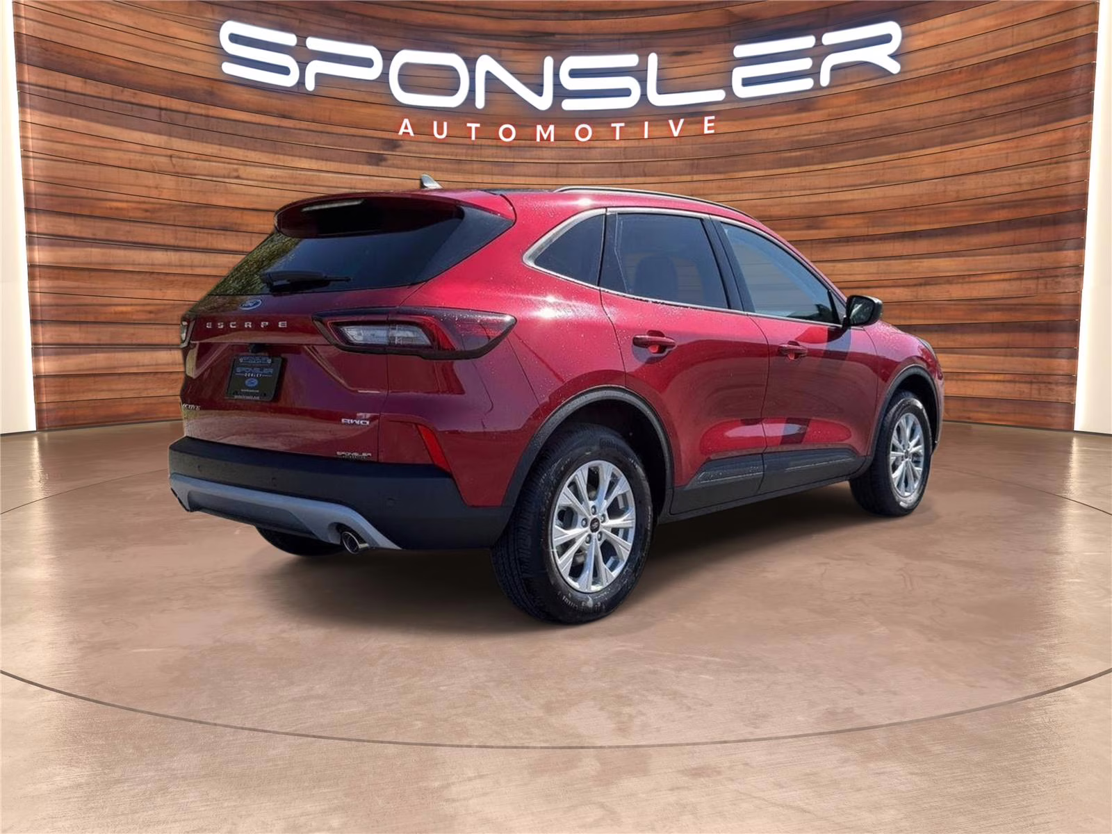 2026 Rapid Red Metallic Tinted Clearcoat Ford Escape Active AWD SUV