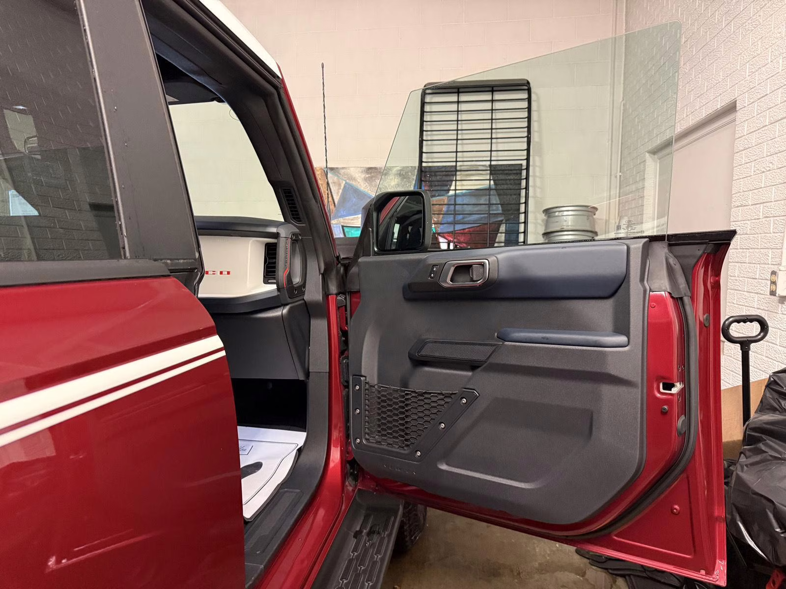 2025 Ruby Red Metallic Tinted Clearcoat Ford Bronco Heritage Edition 4X4 SUV