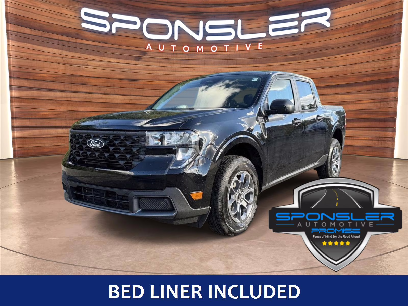 2025 Shadow Black Ford Maverick XLT FWD Truck