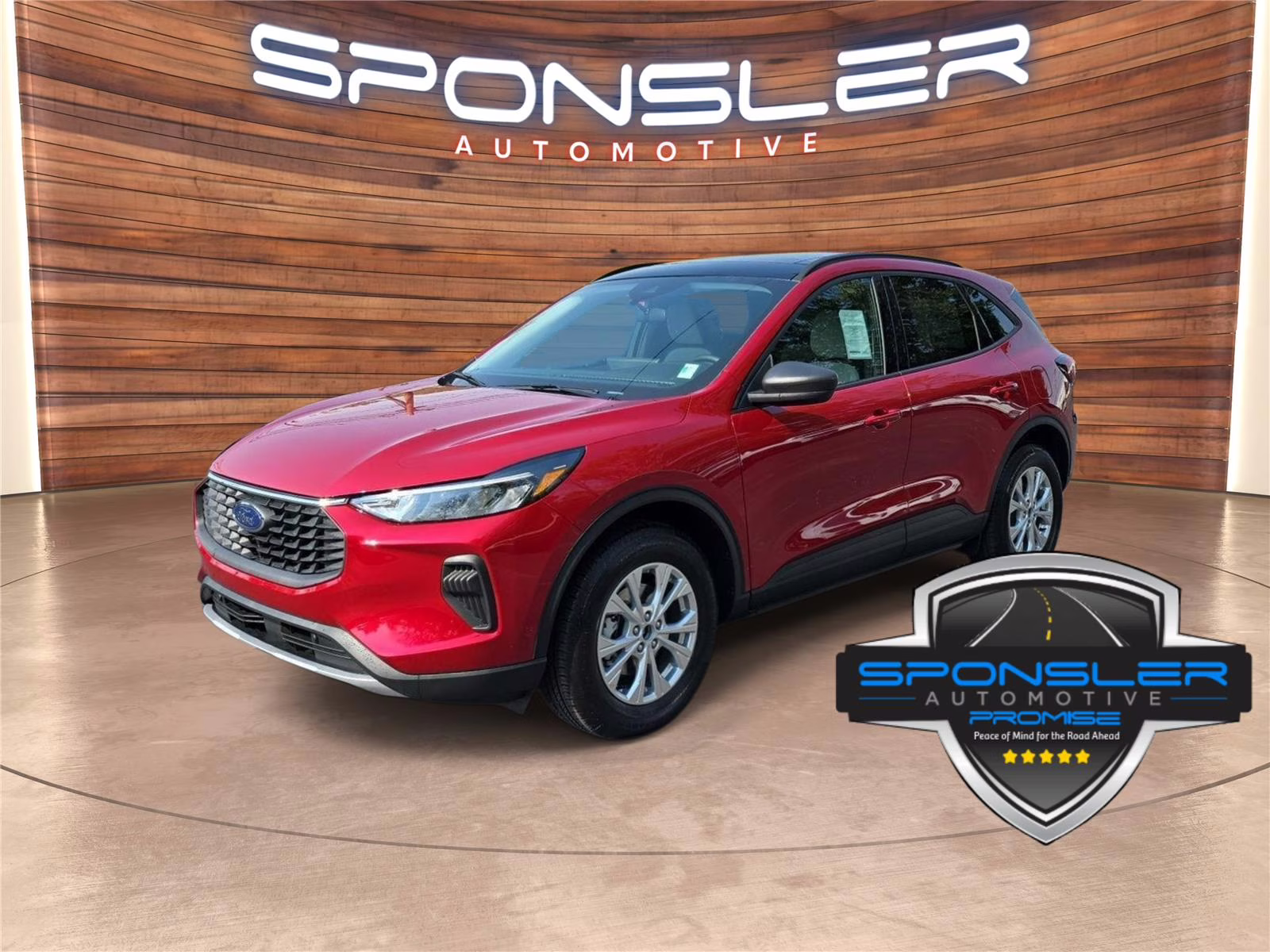 2026 Rapid Red Metallic Tinted Clearcoat Ford Escape Active AWD SUV