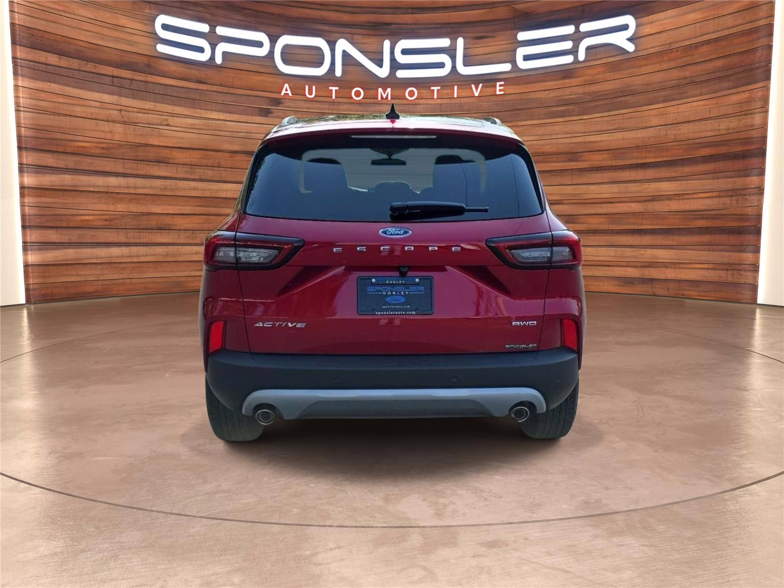 2026 Rapid Red Metallic Tinted Clearcoat Ford Escape Active AWD SUV