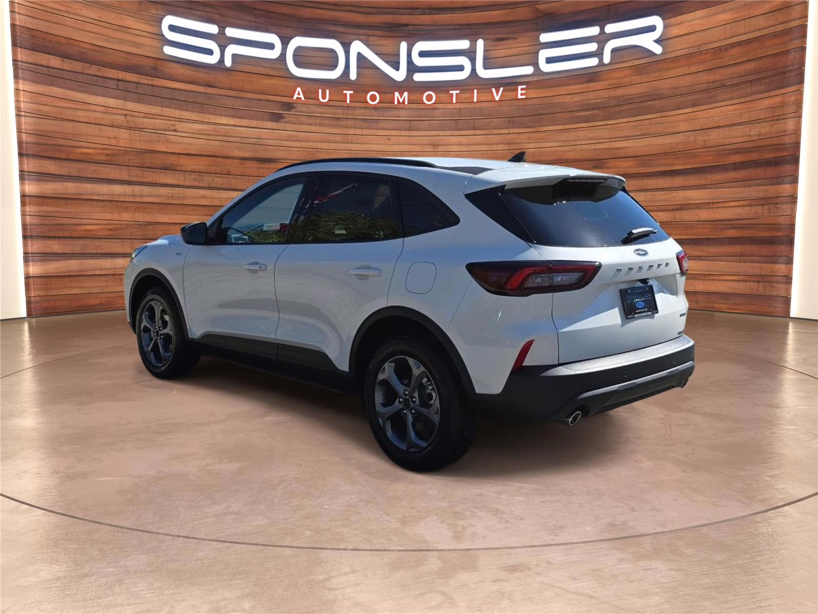 2026 Star White Metallic Tri-Coat Ford Escape ST-Line AWD SUV