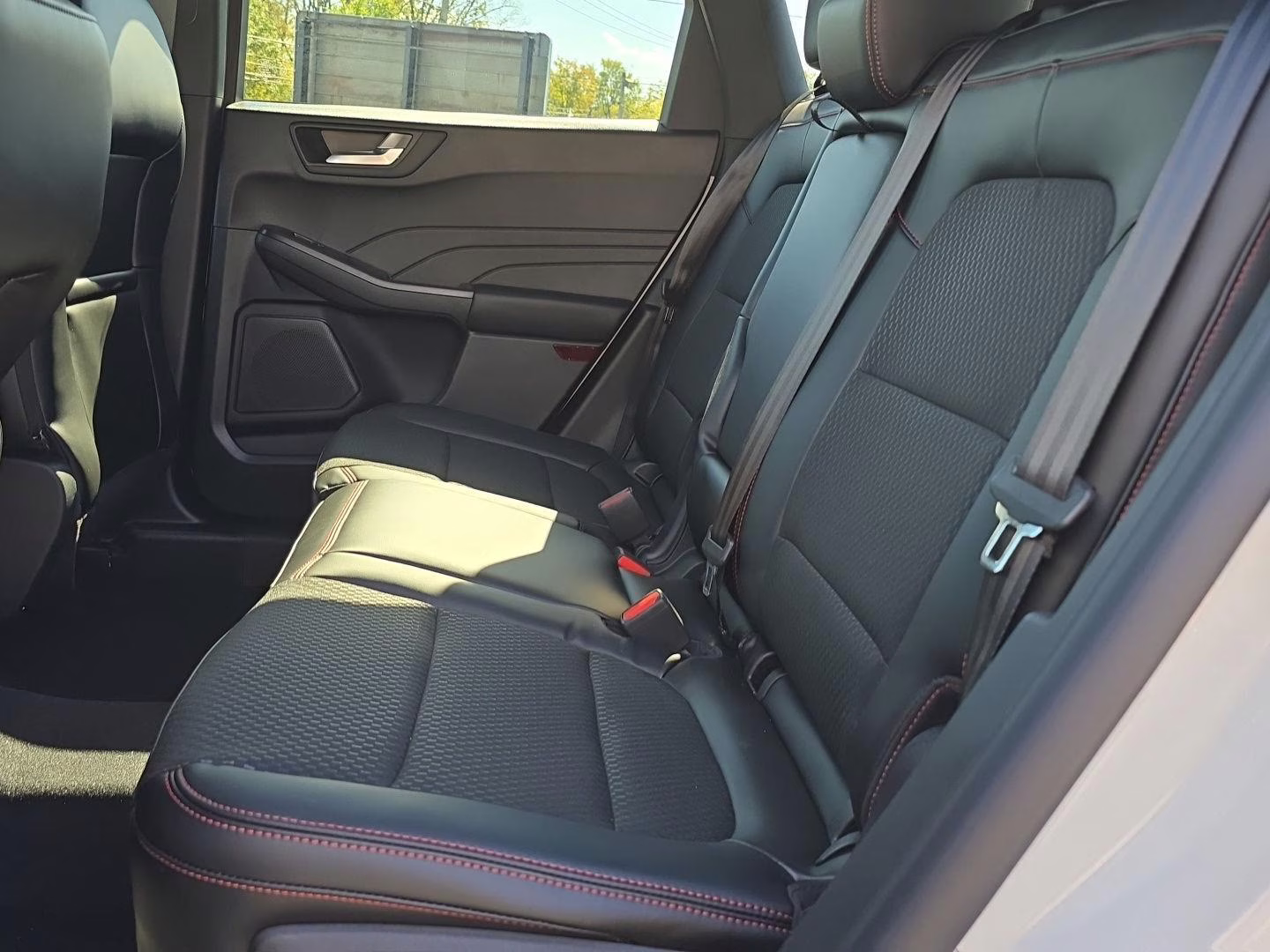 2026 Star White Metallic Tri-Coat Ford Escape ST-Line AWD SUV