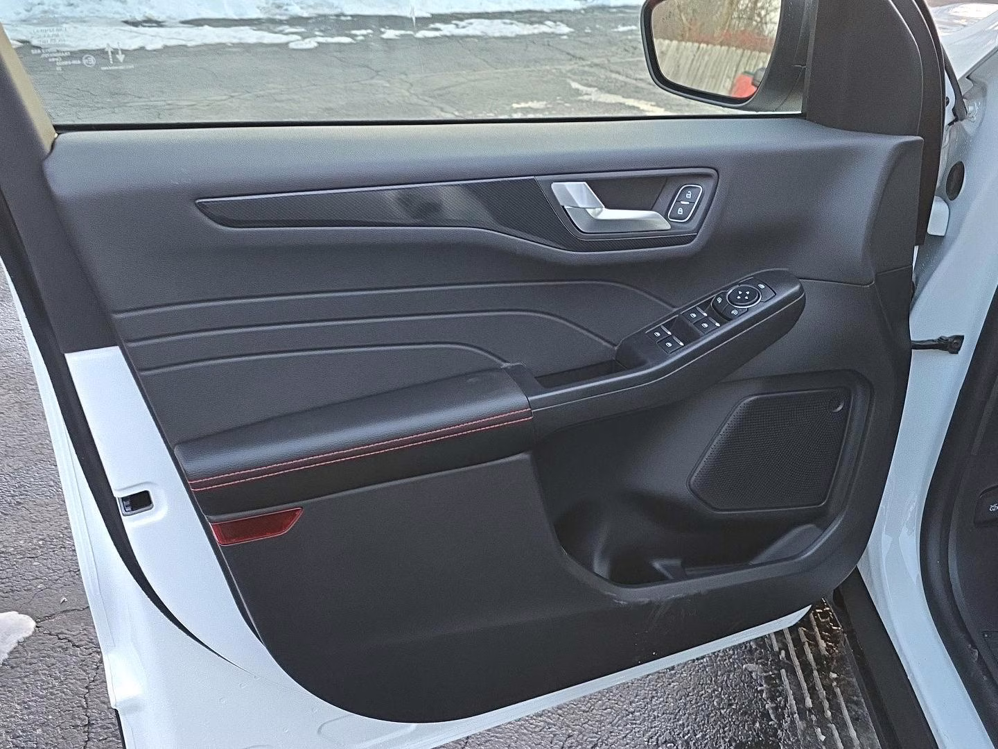 2026 Star White Metallic Tri-Coat Ford Escape ST-Line AWD SUV