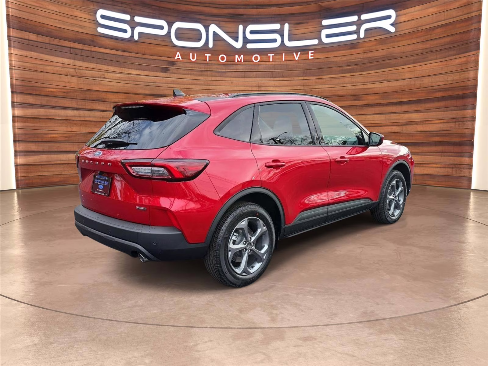 2026 Rapid Red Metallic Tinted Clearcoat Ford Escape Hybrid ST-Line Select AWD SUV