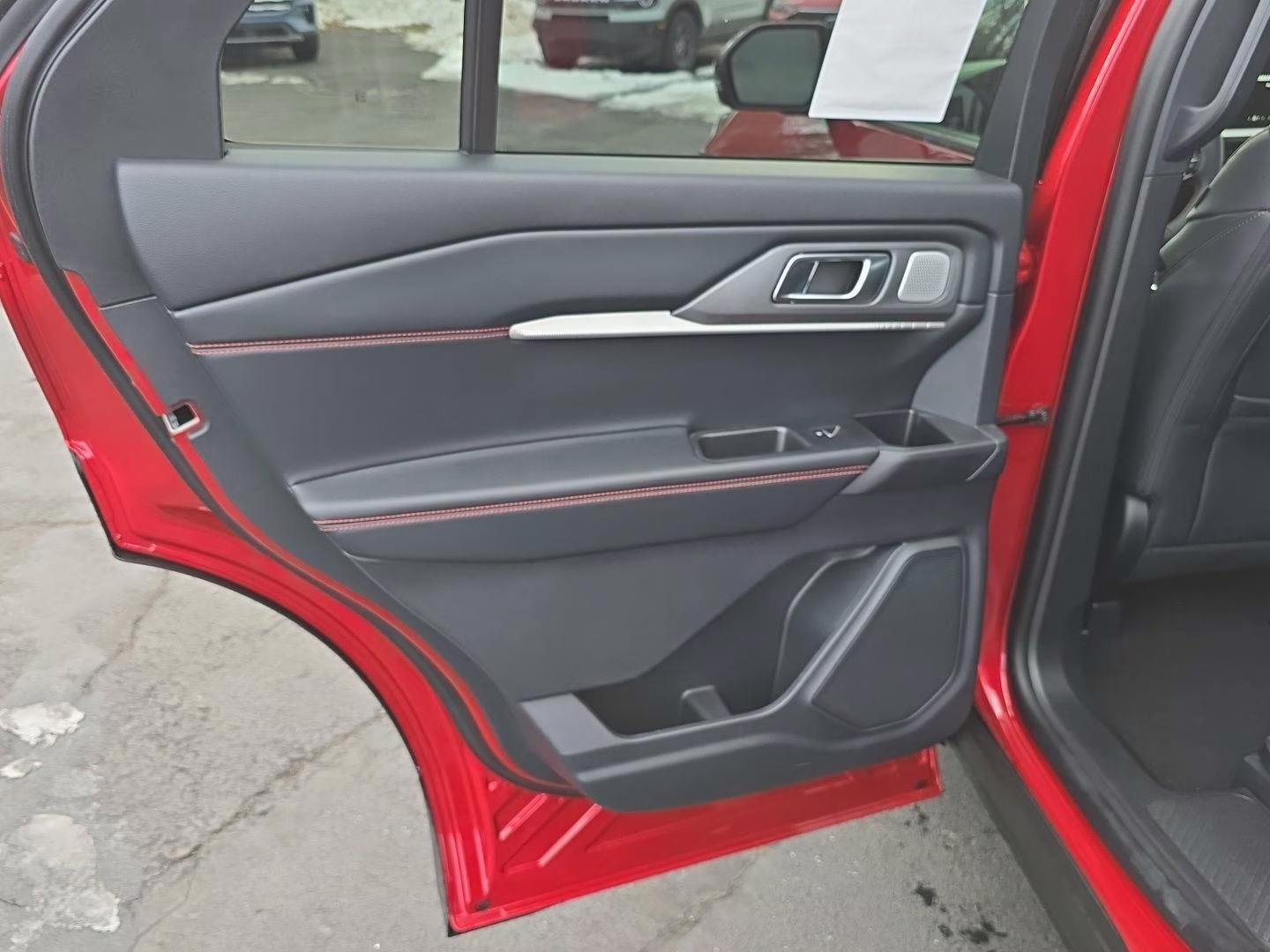 2026 Rapid Red Metallic Tinted Clearcoat Ford Explorer ST 4X4 SUV