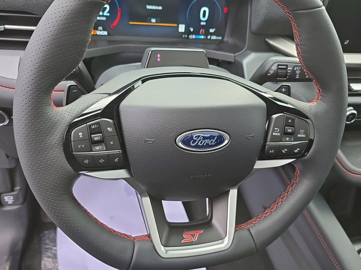 2026 Rapid Red Metallic Tinted Clearcoat Ford Explorer ST 4X4 SUV