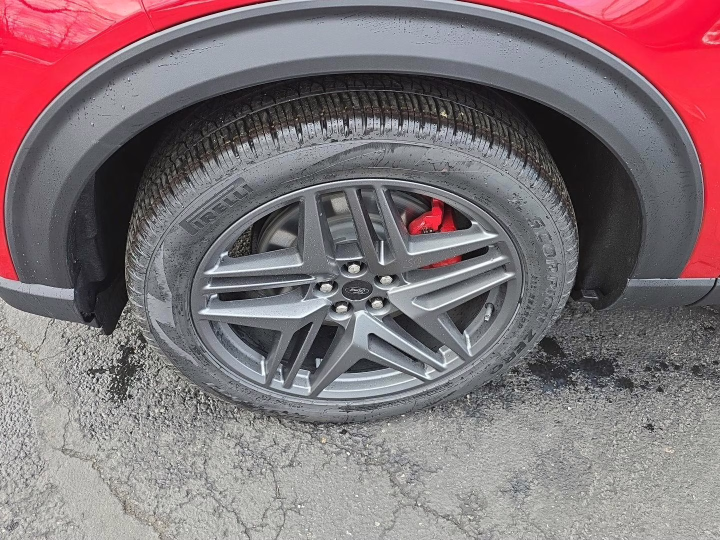 2026 Rapid Red Metallic Tinted Clearcoat Ford Explorer ST 4X4 SUV