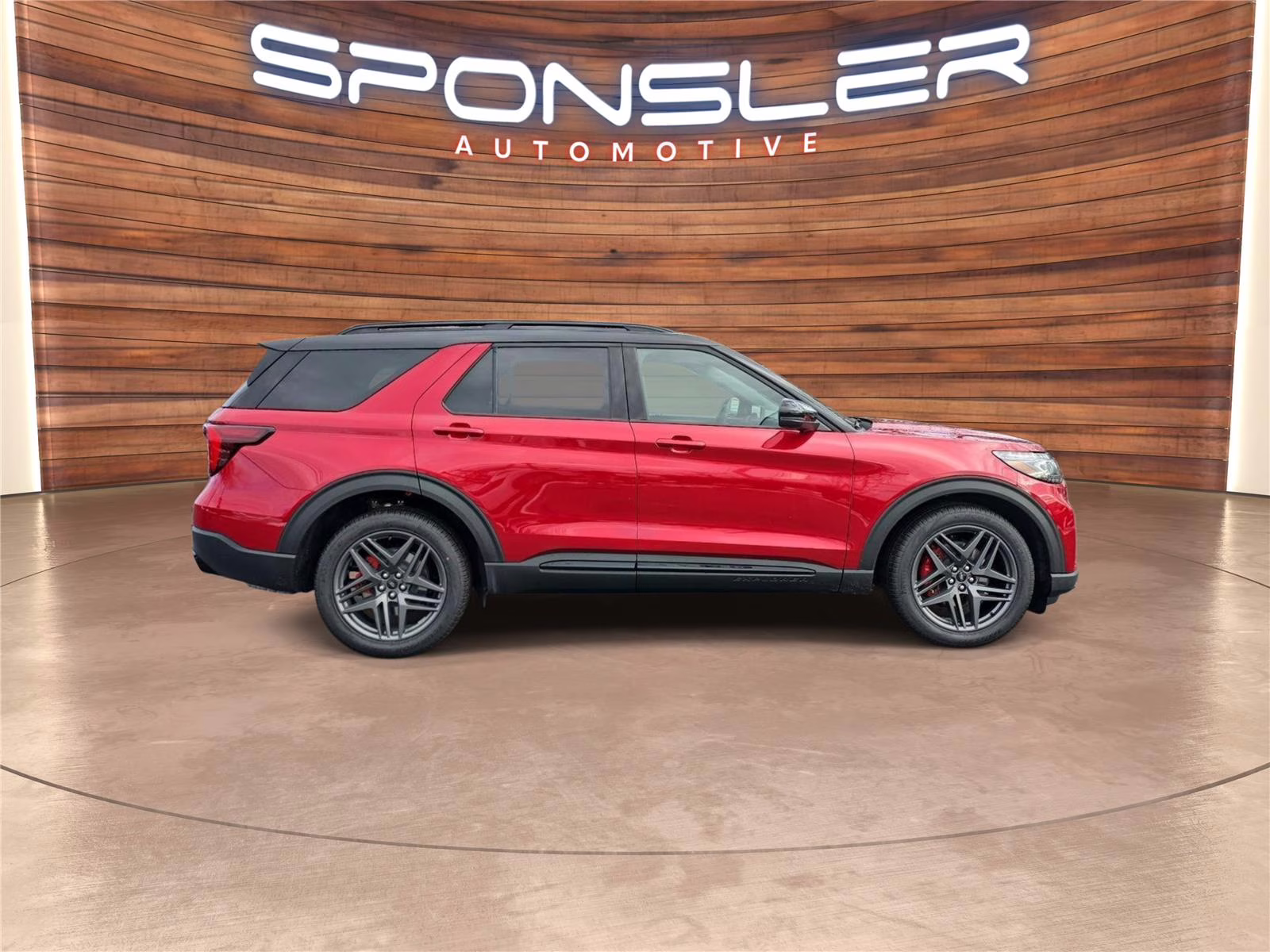 2026 Rapid Red Metallic Tinted Clearcoat Ford Explorer ST 4X4 SUV