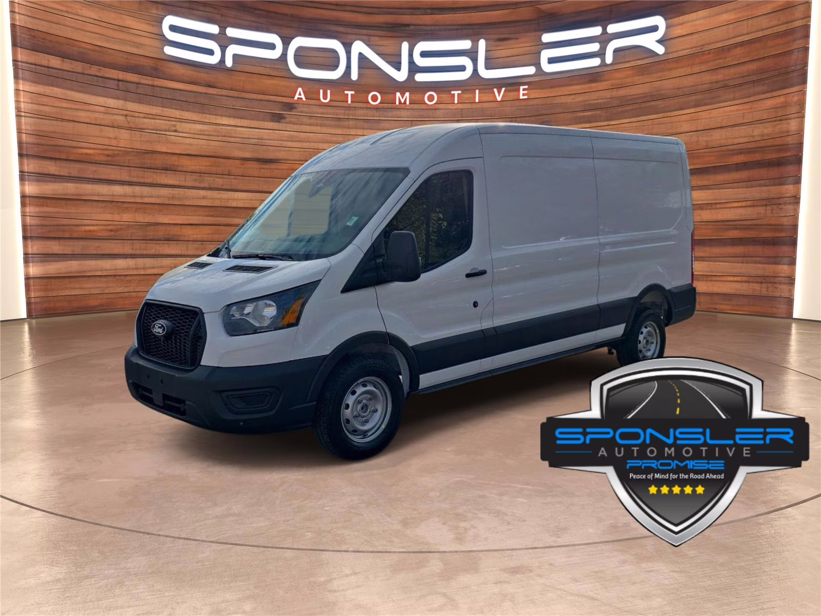 2026 Oxford White Ford Transit Cargo Van T250, MEDIUM ROOF, REAR WHEEL DRIVE RWD Van