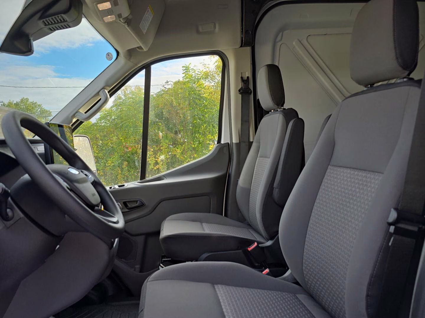 2026 Oxford White Ford Transit Cargo Van T250, MEDIUM ROOF, REAR WHEEL DRIVE RWD Van