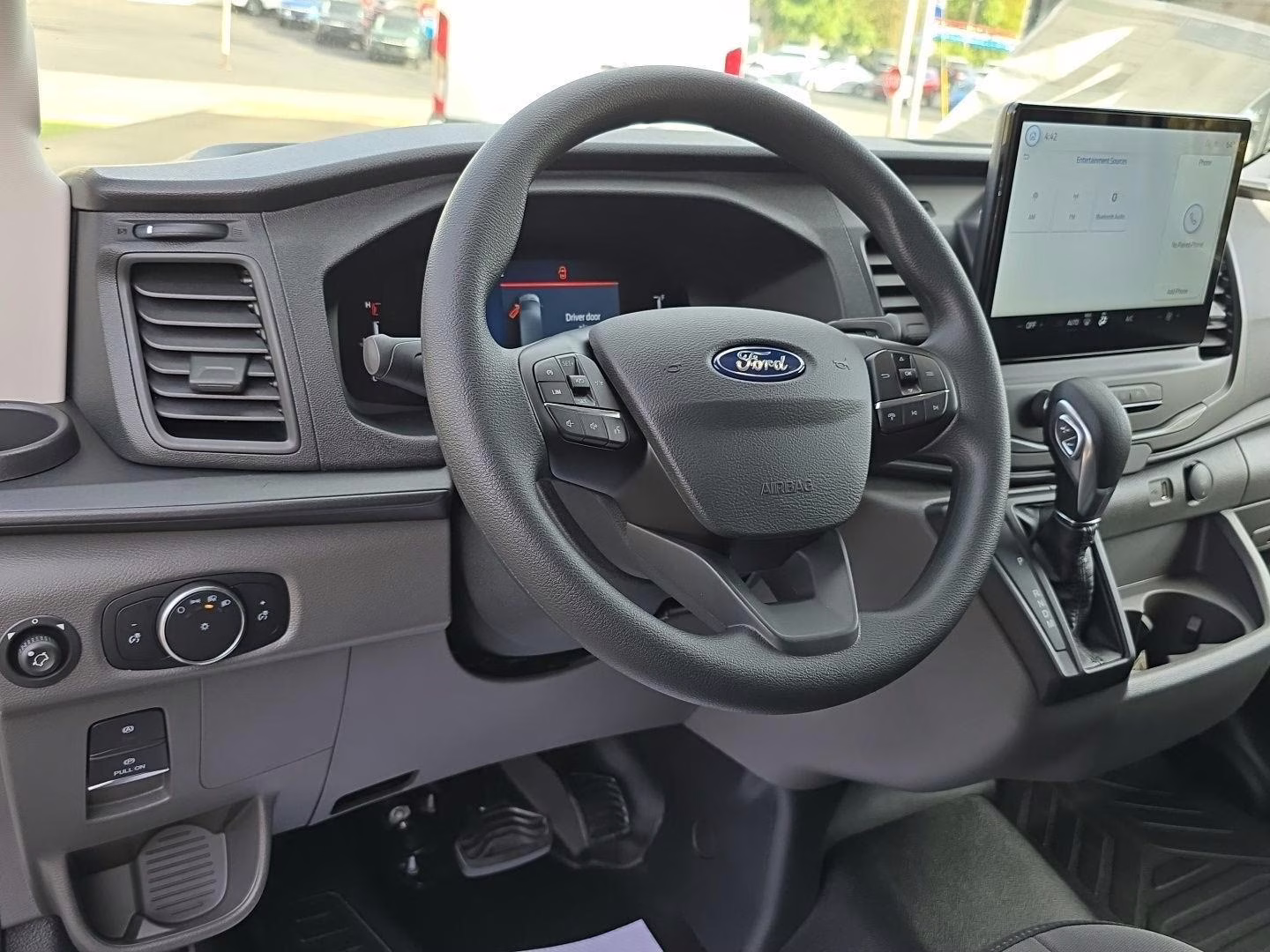 2026 Oxford White Ford Transit Cargo Van T250, MEDIUM ROOF, REAR WHEEL DRIVE RWD Van