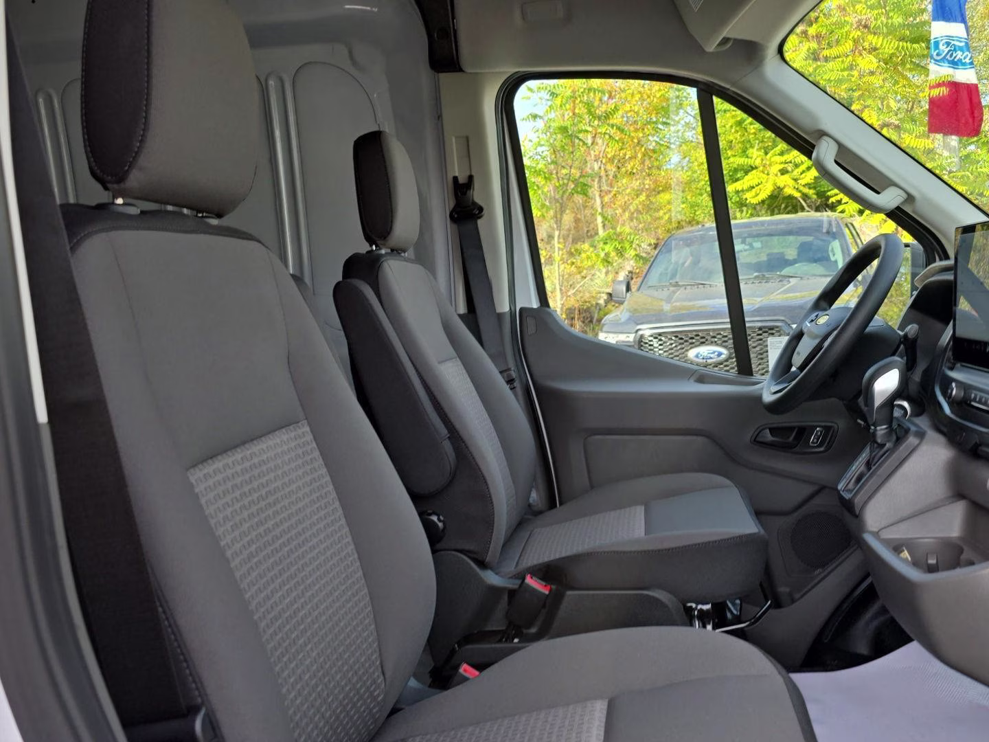 2026 Oxford White Ford Transit Cargo Van T250, MEDIUM ROOF, REAR WHEEL DRIVE RWD Van