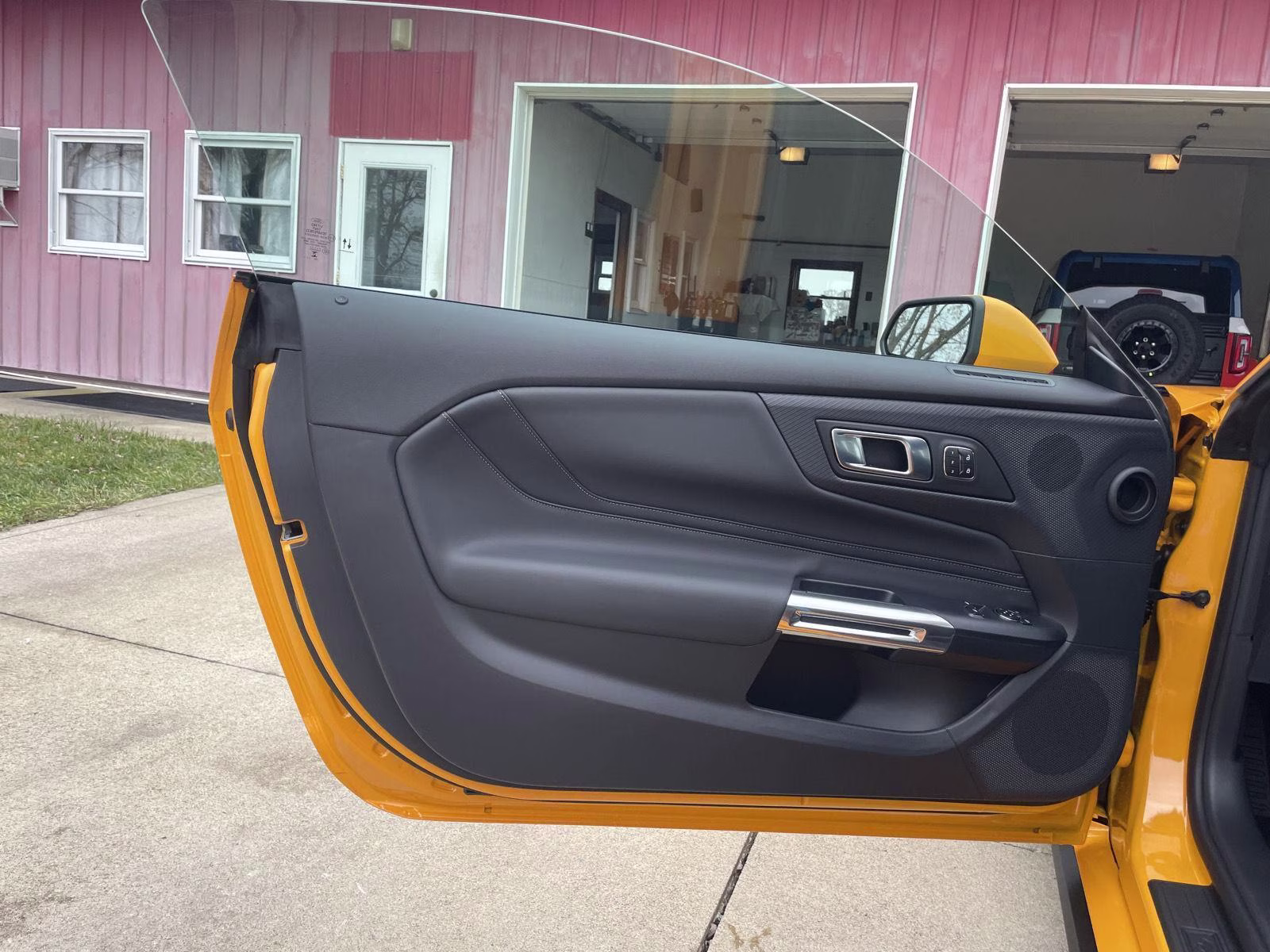 2026 Orange Fury Metallic Tri-Coat Ford Mustang EcoBoost RWD Fastback