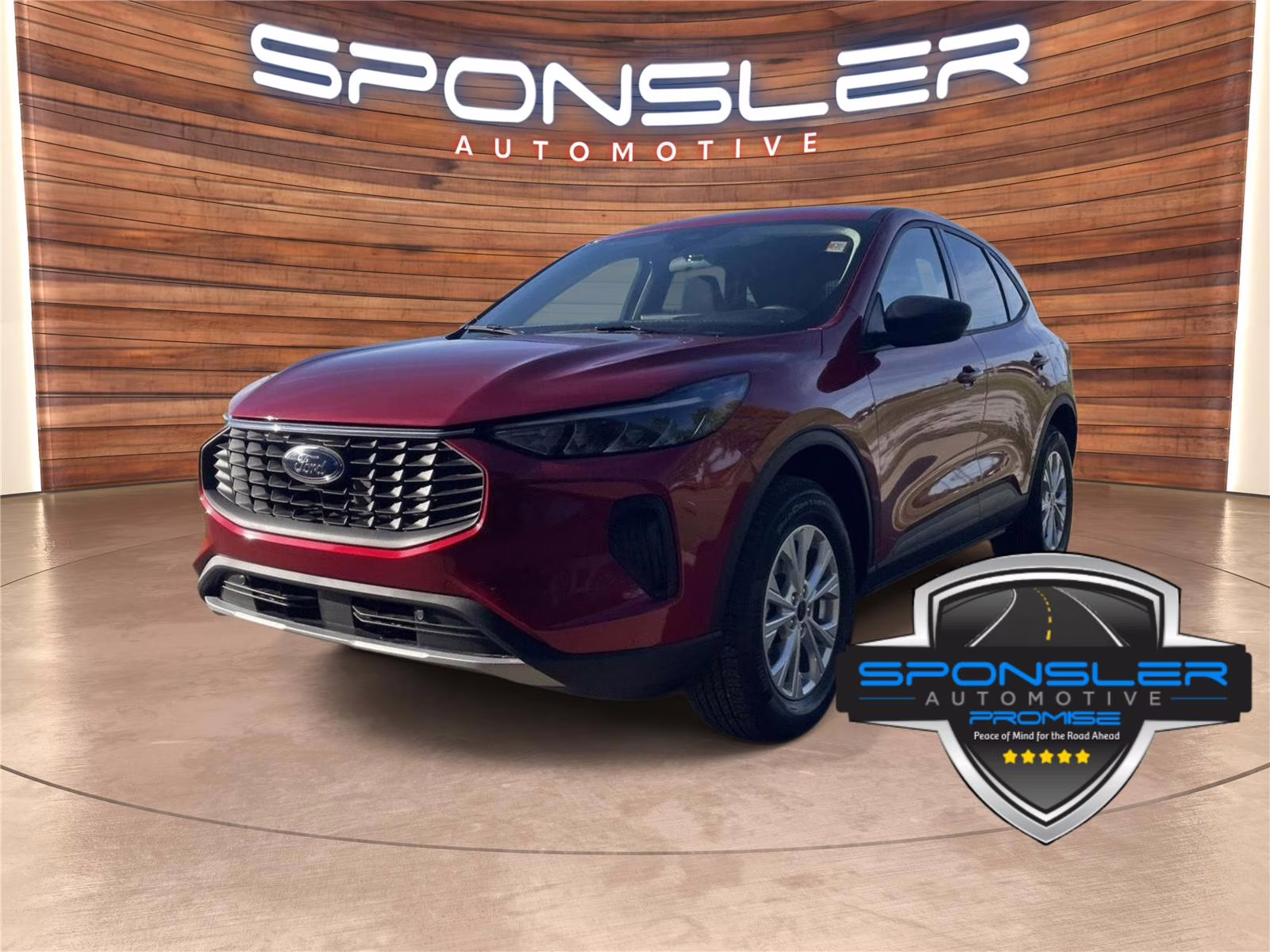 2026 Rapid Red Metallic Tinted Clearcoat Ford Escape Active AWD SUV