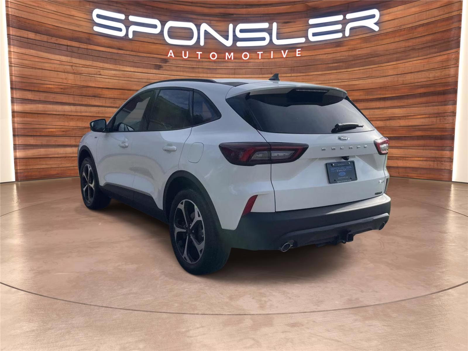 2026 Star White Metallic Tri-Coat Ford Escape ST-Line Select AWD SUV