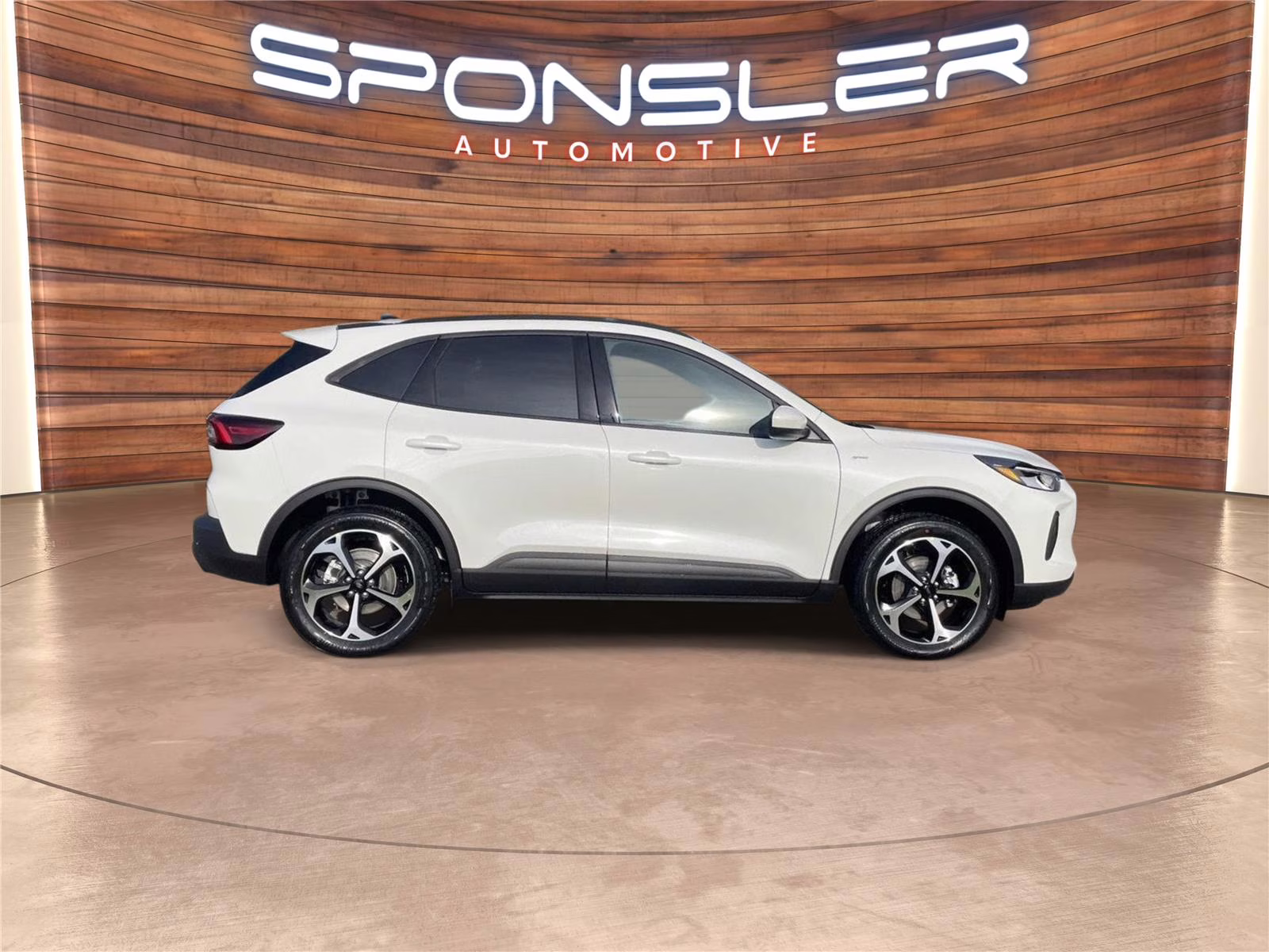 2026 Star White Metallic Tri-Coat Ford Escape ST-Line Select AWD SUV