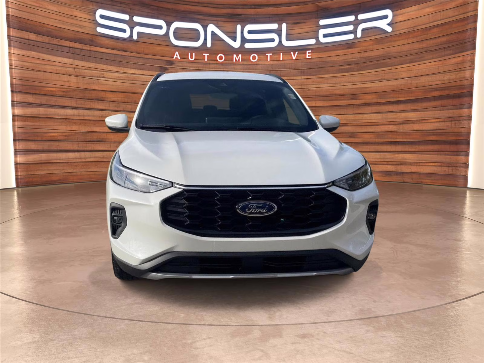 2026 Star White Metallic Tri-Coat Ford Escape ST-Line Select AWD SUV