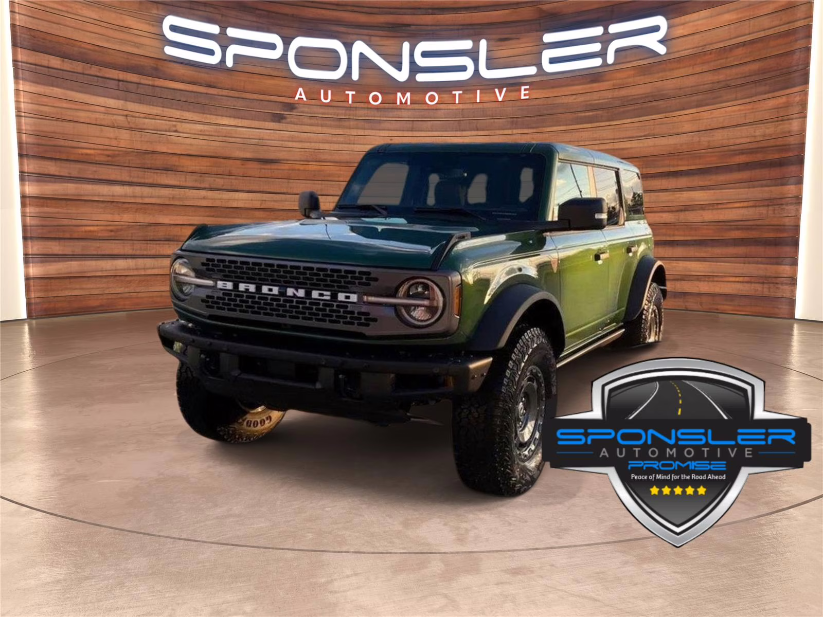 2025 Eruption Green Ford Bronco Badlands 4X4 SUV