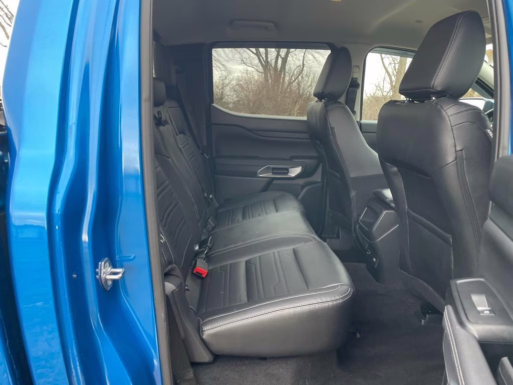 2024 Velocity Blue Ford Ranger LARIAT 4X4 Truck