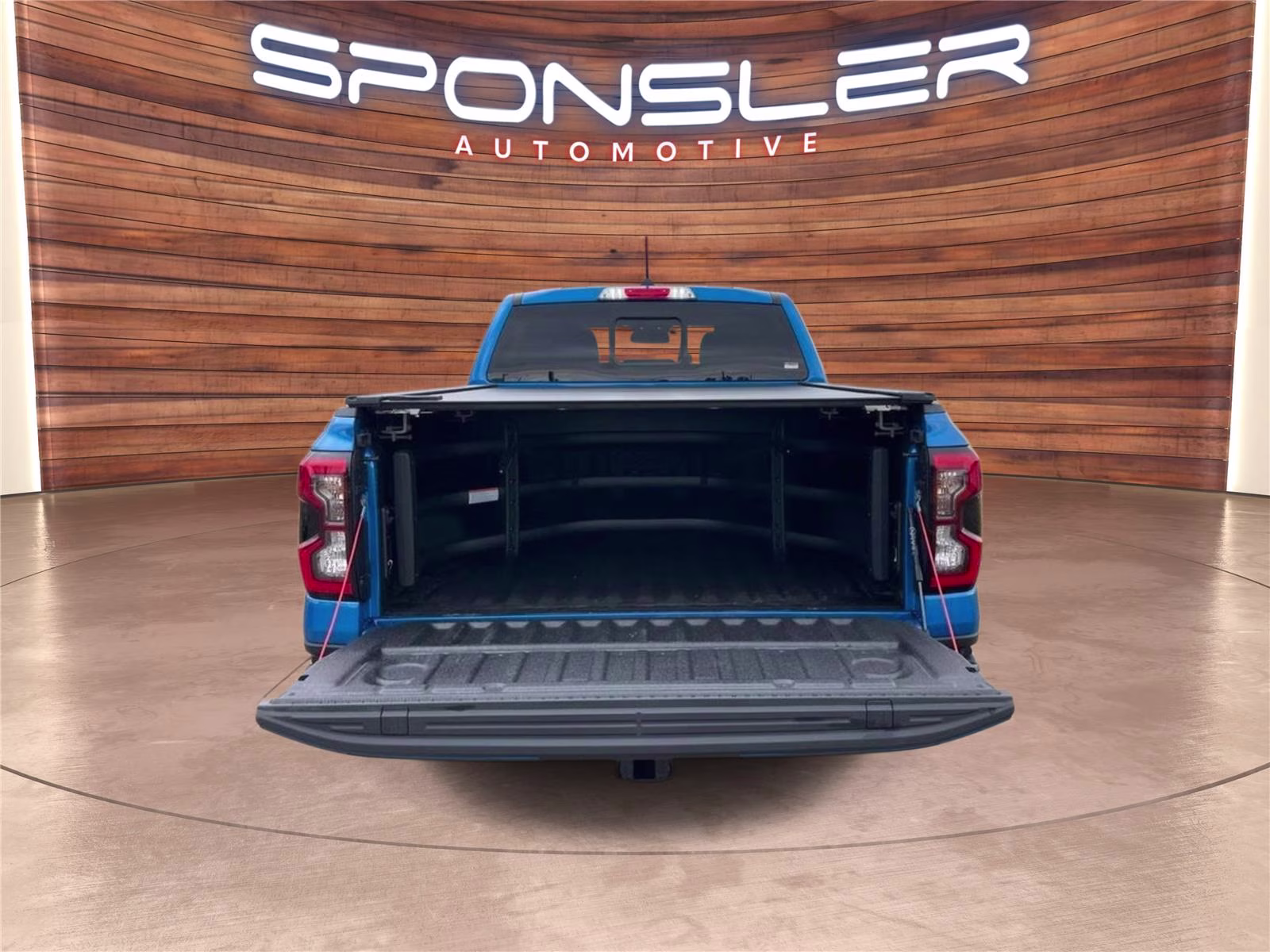2024 Velocity Blue Ford Ranger LARIAT 4X4 Truck