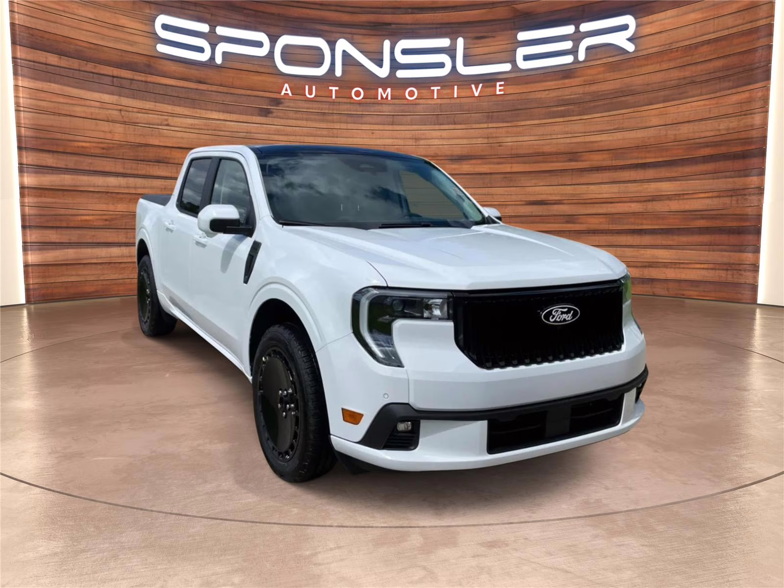 2025 Oxford White Ford Maverick Lobo AWD Truck