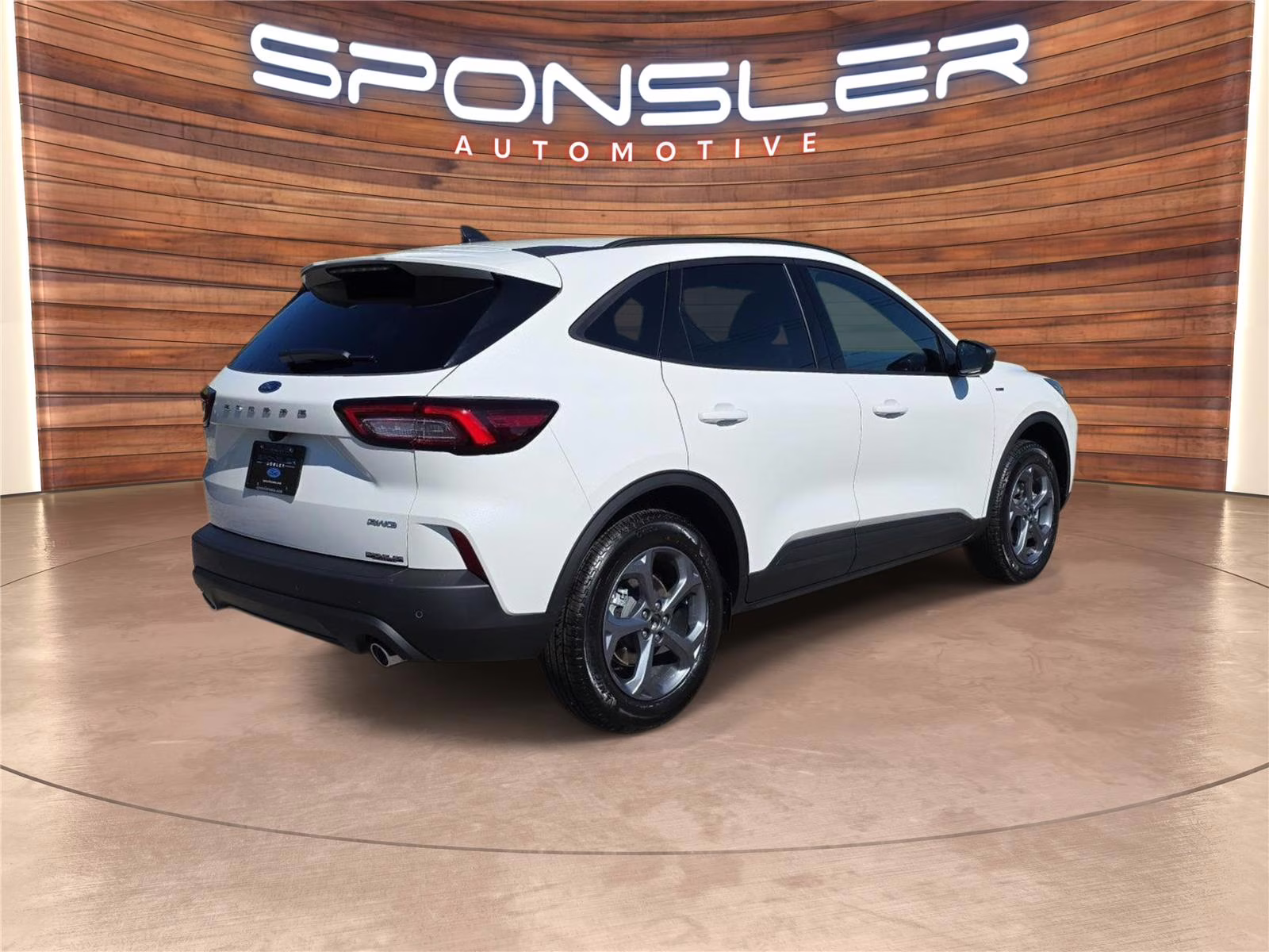 2026 Star White Metallic Tri-Coat Ford Escape ST-Line AWD SUV