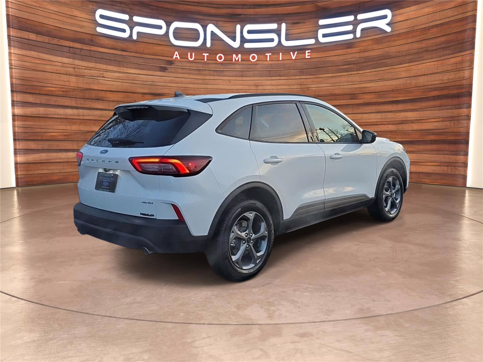 2026 Star White Metallic Tri-Coat Ford Escape ST-Line AWD SUV