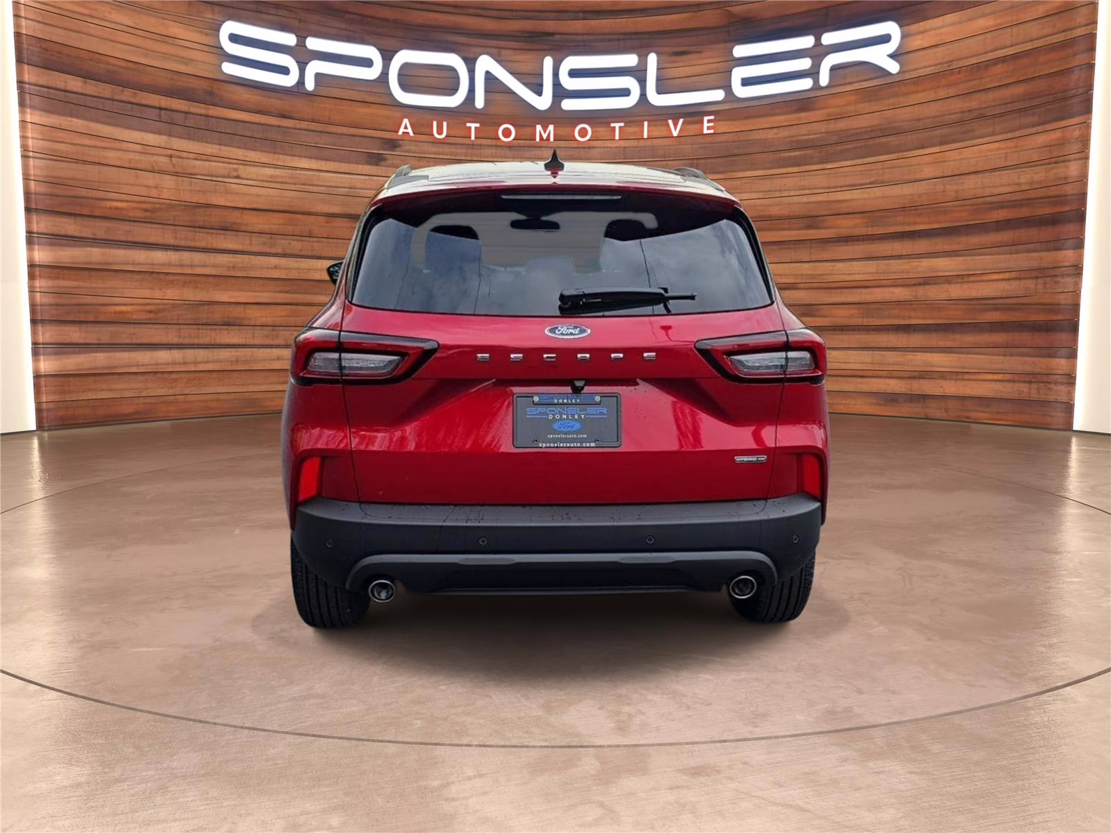 2026 Rapid Red Metallic Tinted Clearcoat Ford Escape Hybrid ST-Line Select AWD SUV